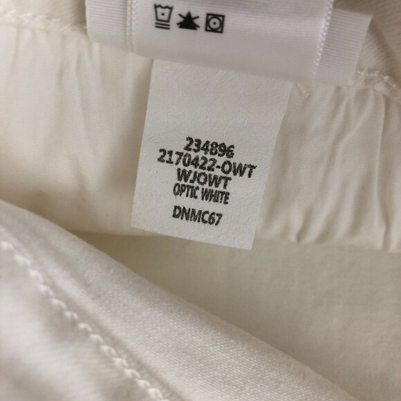 Paige Womens Kylie Crop Jeans Optic White Size 32 - Picture 6 of 7